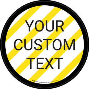 Custom Hazard Floor Sign Custom Hazard Floor Sign