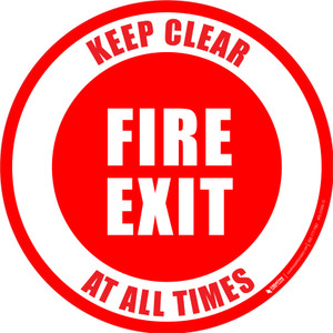 Fire Exit - Keep Clear