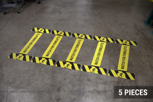 Watch for Forklifts with Icon/Hazard Lines - Crosswalk Kit Watch for Forklifts with Icon/Hazard Lines - Crosswalk Kit