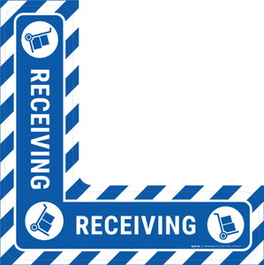 Receiving - Floor Sign Corner