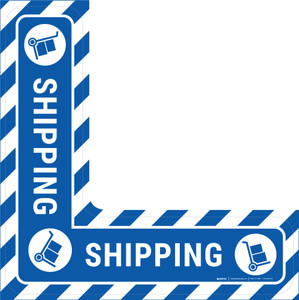 Shipping - Floor Sign Corner