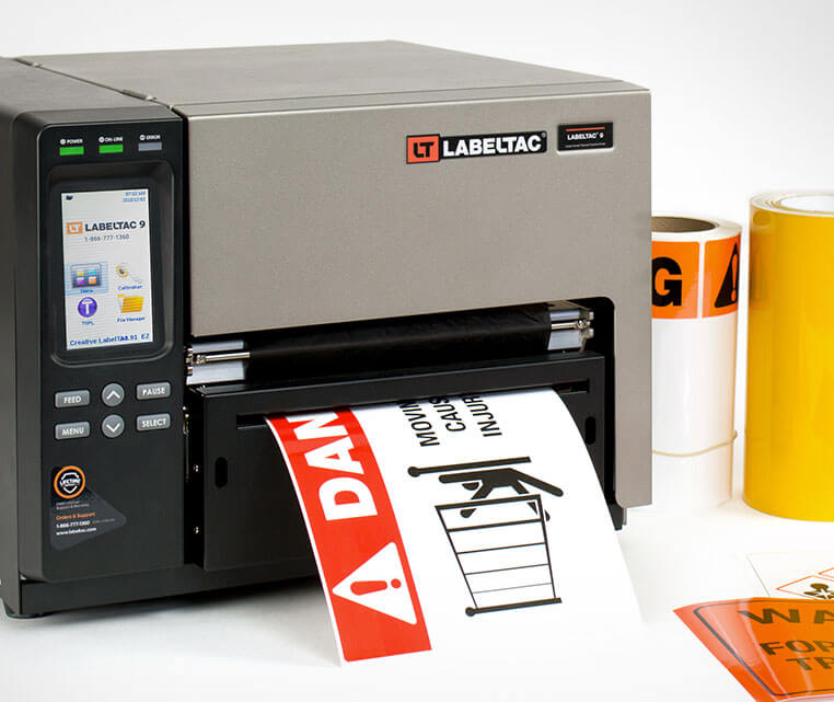 Industrial-quality, large format signs & labels