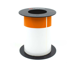 LabelTac 9 Die-Cut Orange Header Roll LabelTac 9 Die-Cut Orange Header Roll