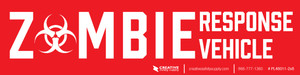 Zombie Response Vehicle Red - Label Zombie Response Vehicle Red - Label