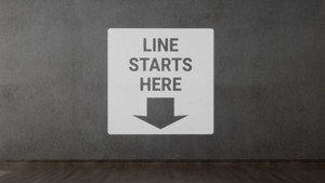 Line Starts Down Arrow - SignCast™ S200 Virtual Sign Line Starts Down Arrow - SignCast™ S200 Virtual Sign
