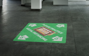 Please Practice Social Distancing - Slots Emoji Green SignCast™ S200 Virtual Sign Please Practice Social Distancing - Slots Emoji Green SignCast™ S200 Virtual Sign