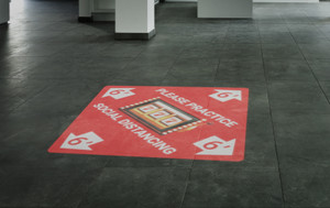 Please Practice Social Distancing - Slots Emoji Red SignCast™ S200 Virtual Sign Please Practice Social Distancing - Slots Emoji Red SignCast™ S200 Virtual Sign