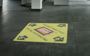 Please Practice Social Distancing - Slots Emoji Yellow SignCast™ S200 Virtual Sign Please Practice Social Distancing - Slots Emoji Yellow SignCast™ S200 Virtual Sign