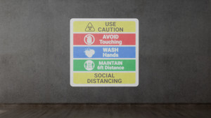 Social Distance List - SignCast™ S200 Virtual Sign Social Distance List - SignCast™ S200 Virtual Sign