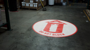 SignCast™ S300 Virtual Sign - Fire Extinguisher - Do Not Block SignCast™ S300 Virtual Sign - Fire Extinguisher - Do Not Block