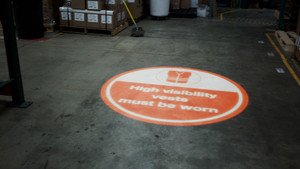 SignCast™ S300 Virtual Sign - High Visibility Vests Must Be Worn SignCast™ S300 Virtual Sign - High Visibility Vests Must Be Worn