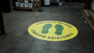 SignCastâ„¢ S300 Virtual Sign - Pedestrian Walkway (Footprints) SignCastâ„¢ S300 Virtual Sign - Pedestrian Walkway (Footprints)