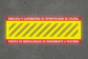SignCast™ S300 Virtual Sign - Crosswalk Sign (Spanish)