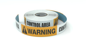 Warning: Control Area - Inline Printed Floor Marking Tape