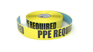 PPE Required - Inline Printed Floor Marking Tape