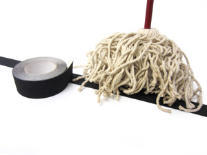Mop-Friendly Traction Tape - Black