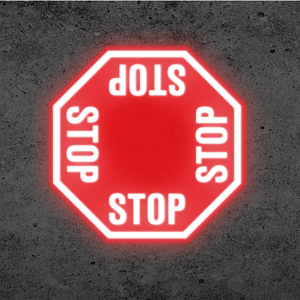 SignCast S300 Virtual Sign - 4 Way Stop Sign SignCast S300 Virtual Sign - 4 Way Stop Sign
