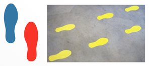 Durastripe Footprints Durastripe Footprints