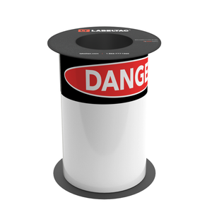 LabelTac 9 Die-Cut Danger OSHA Header Roll LabelTac 9 Die-Cut Danger OSHA Header Roll