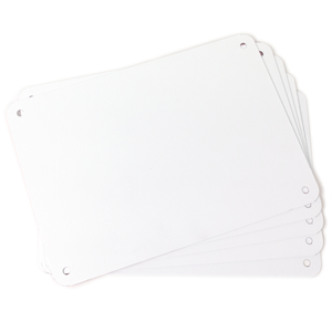 5 pack 7"x10" Aluminum Sign Blanks LT-710AL