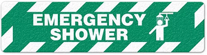 Emergency Shower (6"x24") Anti-Slip Floor Tape - 5 Pack